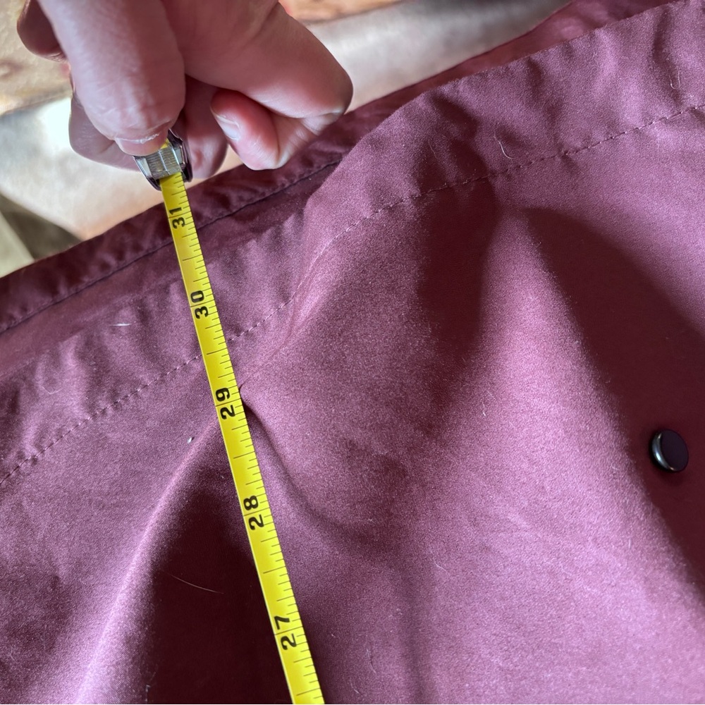 Everlane Burgundy Lightweight Jacket - Picture 9 of 13